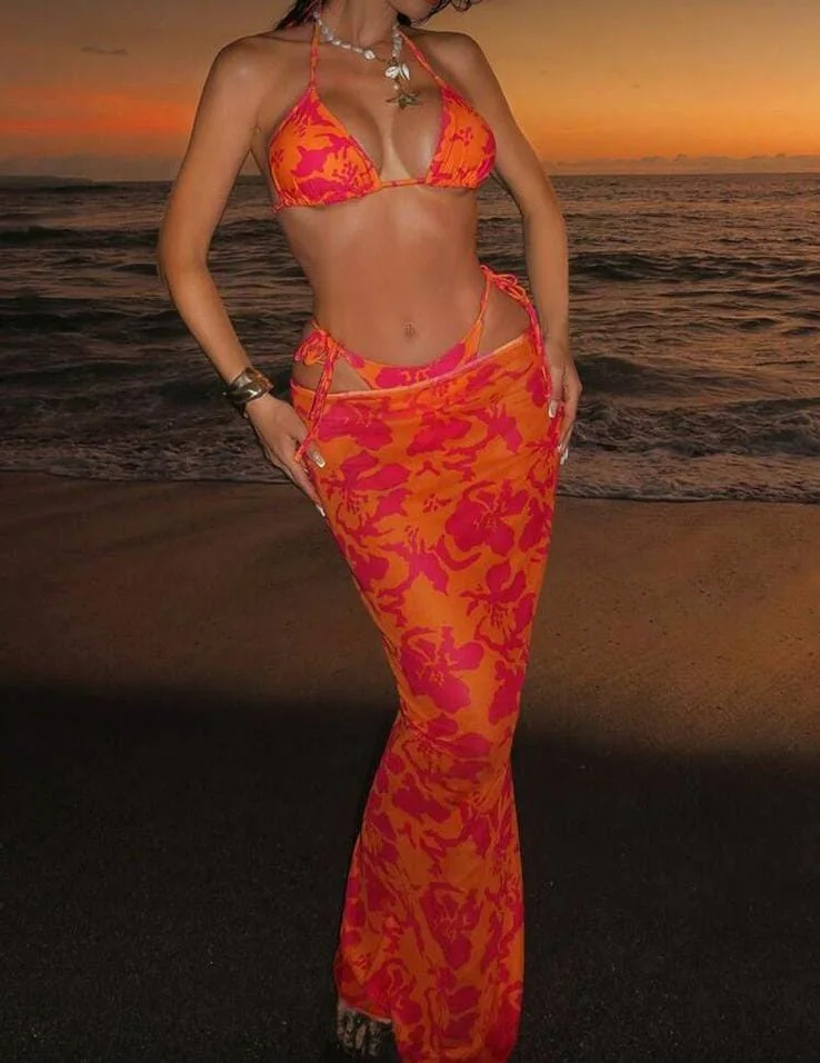 Atardecer en coral · Mi Armario Cancún